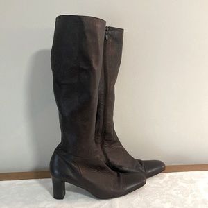 Ralph Lauren brown knew high boots